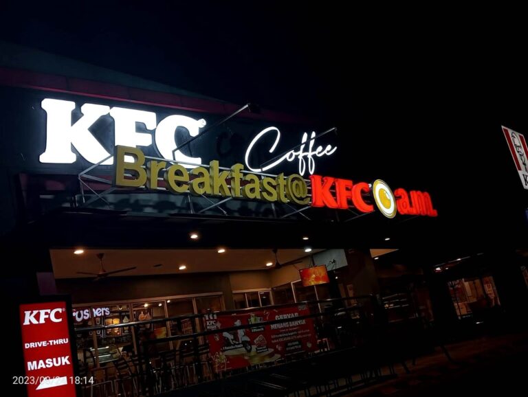 Kfc Letter Coffee Cikeas_1