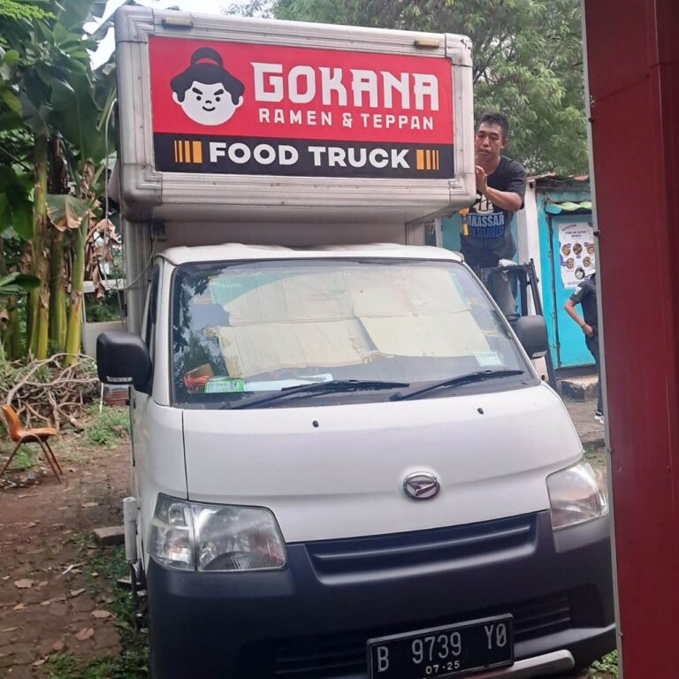 Sticker Food Truk Gokana Depok+4